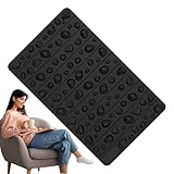 Nettoyage facile : profitez de la sensation luxueuse d'un massage des pieds relaxant avec ce tapis de massage des pieds résistant à l'eau et aux taches fabriqué en matériau EVA de haute qualité. Nettoyage facile par rinçage et séchage à l'air libre, aucun entretien particulier n'est nécessaire.