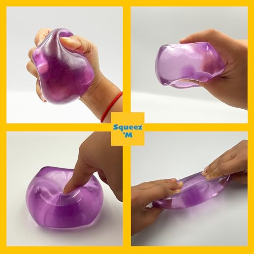 Image of Original Big Block Premium Stress Cube 3 Pack, Squishy Fidget Toy, Adults | Non-toxic ASTM certified, US family-owned, easy replacement, jumbo sensory squeeze cubes set of 3, stress relief