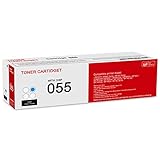 1 Pack 055 3015C001 Cyan Toner...