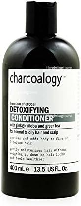 Charcoalogy Bamboo Charcoal Detoxifying Conditioner 400ml / 13.5 fl oz