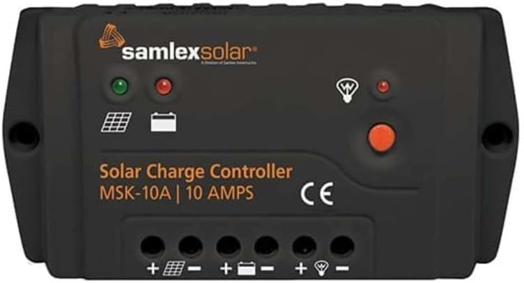 Samlex 10A Solar Charge Contoller - 12/24V