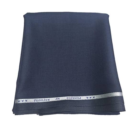 raymond Suit Fabric (3 Meters, All weather fabric, Wrinkle Free) (Dark Blue)-picture-54
