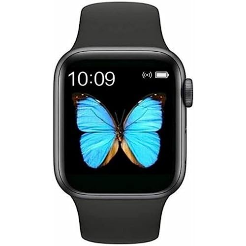 PIRASO Fitness&Outdoor Health&Medical Notified Safety&Security Watch Phone(Black Strap)