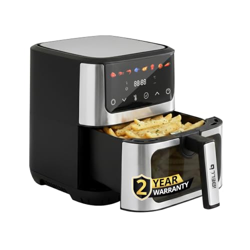IBELL AEROFRY650 Air Fryer 6.5Litre For Home, 1500W Digital Touch...