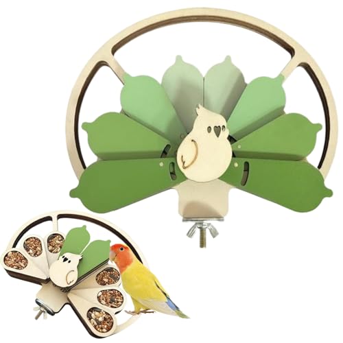 Juguetes de búsqueda de pájaros, juegos de entrenamiento de pájaros, juego interactivo de jaula, entrenamiento de loros, mejora la inteligencia y la actividad, acrílico duradero, juguete para