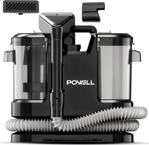 Powell Nettoyeur de tapis 450 W - Détachant 13 kPa