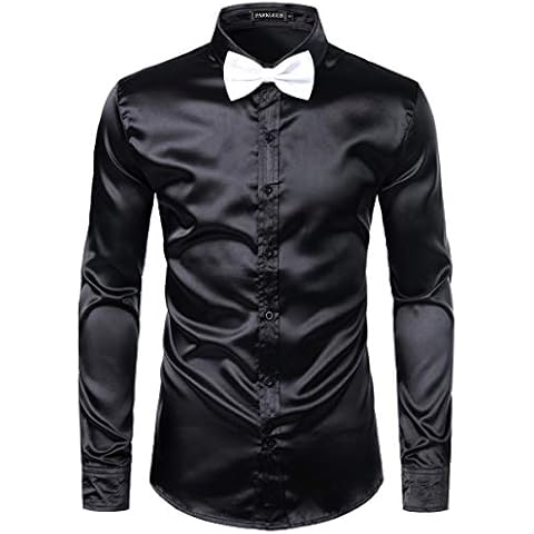 Chemise satin homme PARKLEES Cover