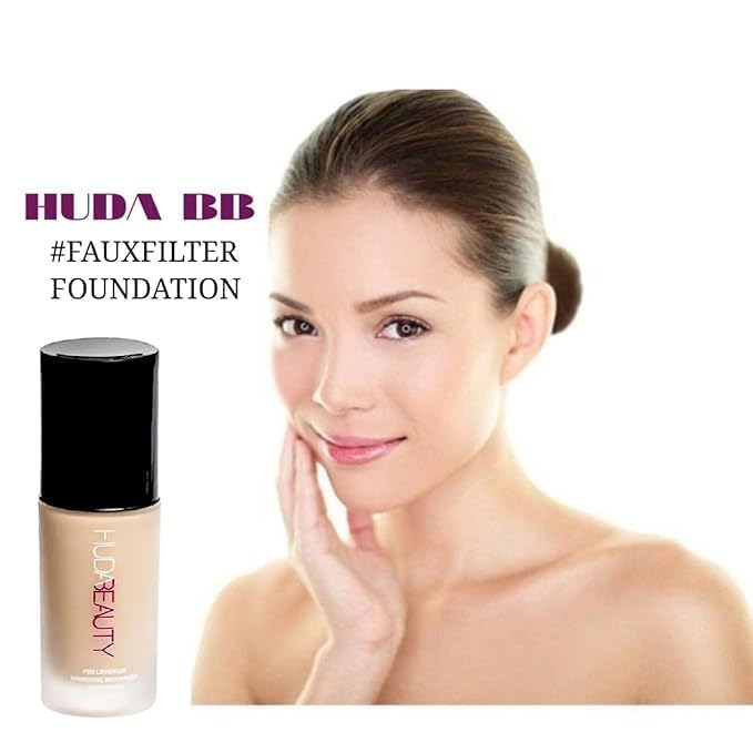 Image of Professional Waterproof Oil-Free Long-Lasting Full Coverage Matte Foundation (Huda Foundation-1)