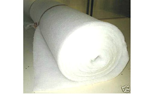 Foam N More Dacron Wrap, Polyester Upholstery Grade Batting 30 feet roll 60