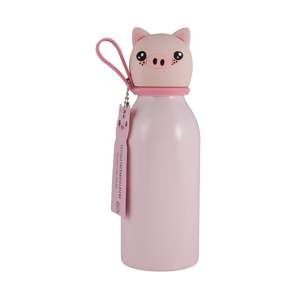 Funny Animal Pig Thermal Flask