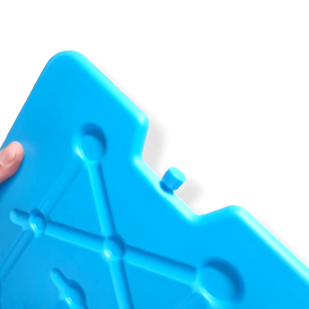 ANTEVIA - Une Planche Bloc refrigérant Plat (x1) | Pains de Glace | Couleur ALÉATOIRE | Congélation Refroidissement Froid Glaçon pour glacière (Freezer Board)
