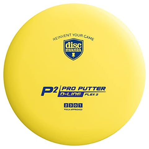 Discmania D-line P2 Flex 2 Disc Golf Putter 173-176g (Colors May Vary) Cover
