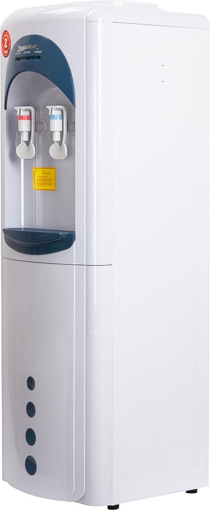 Drinking Universal Hand Pump Manual Bottle Water Dispenser for Canisters, Blue White, 7.5 X 20 X 8.5 Cm, PP