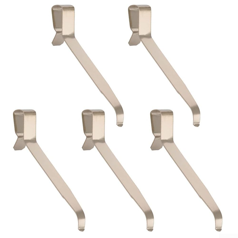 5 Ressorts Pour Plaque De Poussée Chasse D'eau Geberit - Métal, Doré, 38x5mm - Compatible Modèles 127.000, 130.000, 140.300