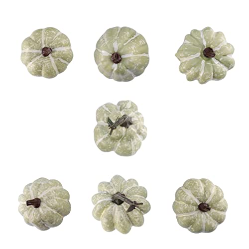 STOBAZA 7pcs Artificial Pumpkin Pumpkin Props Decorative Props Portable Bag Pumpkin Shape Pumpkin for Bag Halloween Pumpkin Supplies
