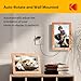 KODAK Digital Picture Frame with Remote Control, 10.1 Inch Digital Picture Frame with 1280x800 IPS HD, Wall Mountable Programmable Auto On/Off, NO WiFi