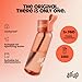 air up® water bottle (21oz) Twist starter set | sugar-free flavoring | dishwasher-safe, BPA-free (Electric Orange)