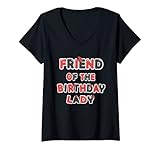 Photo Gallery donna amico del compleanno lady girl coccinella tema b-day maglietta con collo a v Photo Gallery donna amico del compleanno lady girl coccinella tema b-day maglietta con collo a v