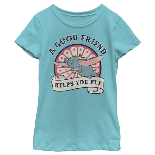 T-shirt Dumbo Disney fille pour s'envoler vers des rêves magiques