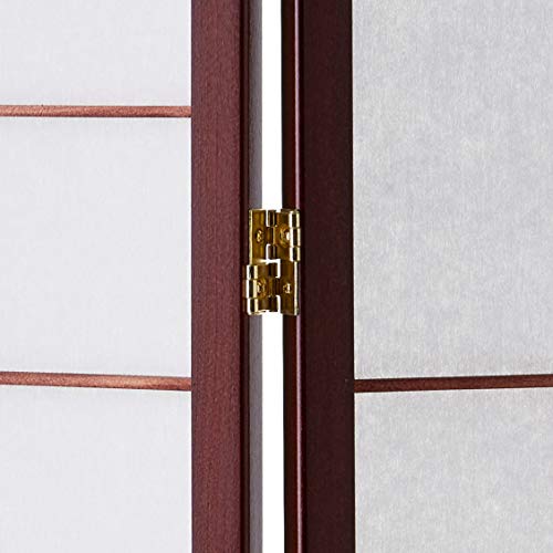 Coaster Home Furnishings Katerina 3-Panel Folding Floor Screen White and Cherry - Image 6