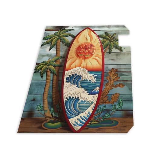 Housse de boîte aux lettres magnétique décorative grand format surf extérieur - 6
