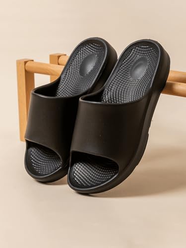 Pillow Slippers for Women and Men Quick Drying Non Slip Shower Sandals Thick Sole4