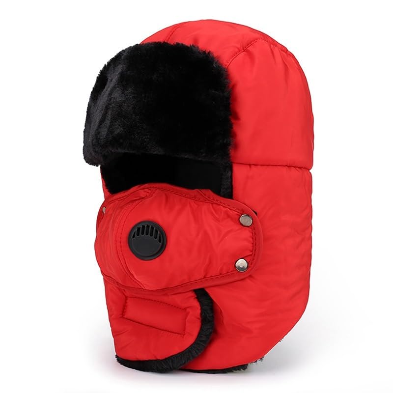 Chapka homme hiver lei feng casquette bomber fausse fourrure
