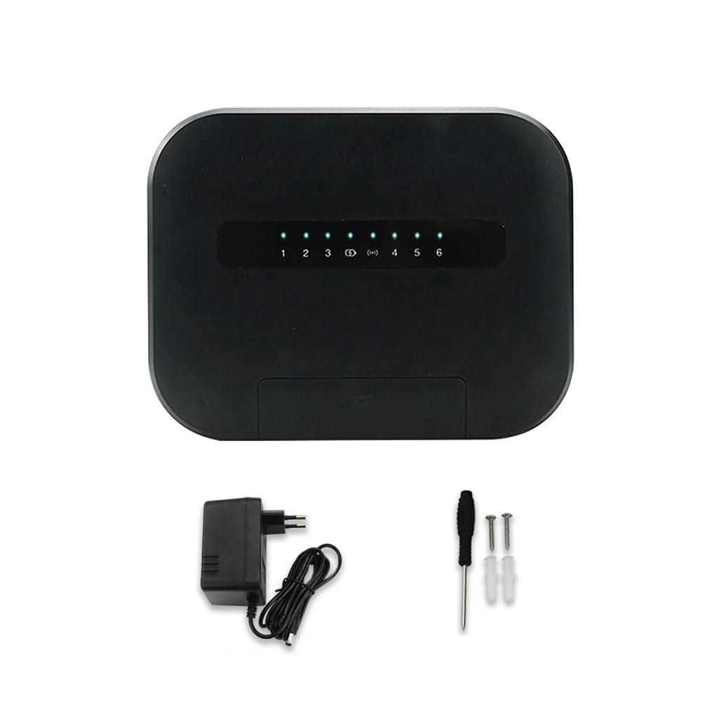 Telefono di Smart Sprinkler A 6 Zone con Telecomanda WiFi WiFi Wifi Funziona con Tuya Smart Life Eu Plug