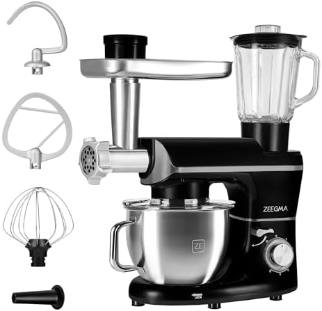 ZEEGMA PLANEET MULTI Robot de Cocina Planetario 1900W 3 en 1, Maq...