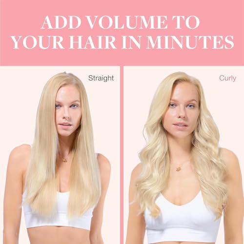 Image of GOO GOO Clip in Hair Extensions Real Human Hair Blonde Remy Extensions