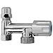 Produktbild Geräte Zusatzventil für Eckventil 3/8'IG x 3/4'AG x 3/8'IG x 10mm verchromt