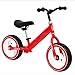 Daxiong Vélo Formation pour Enfants, Scooter Flash sans pédales Balance Enfant vélo réglable et Guidon Hauteur d'assise,Rouge