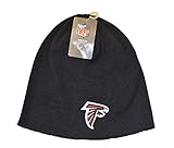 Reebok Atlanta Falcons Child/Kid's Black Cuffless Beanie Hat - NFL Youth Knit Skull Cap