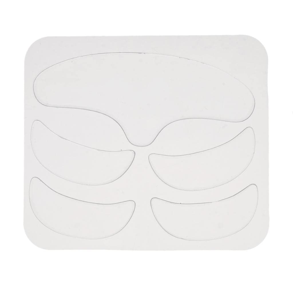 NIVAA Set of 5pcs Silicone Reusable Anti Wrinkle Forehead Eye Face Pad Removal Patch Skin Care-image-4
