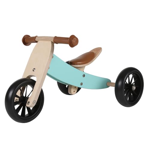 Lauflernrad/Laufrad aus Holz 4-in-1 Smartbike ab 1 Jahre (Minze)