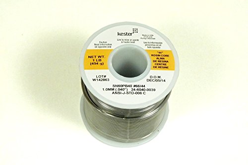 ギターパーツ ハンダ Kester 44 1.5m ケスター44 楽器配線用ハンダ