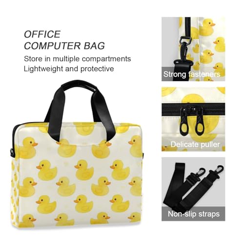 Funda para portátil 15.6" con correa y asa beige miniatura 6