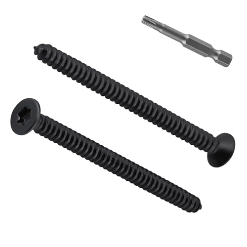 Vis à tôle Torx pour aménagement de terrasse en bois et projets extérieurs x20