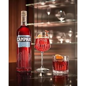Campari Bitter 1L | 25% ABV | The iconic Italian aperitif with a bold, bittersweet flavor, perfect for Negronis – Campari