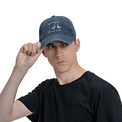 Image of Funny Silly Goose Hat Silly Goosee On The Loose Hat for Women Dad Hats Funny Hats