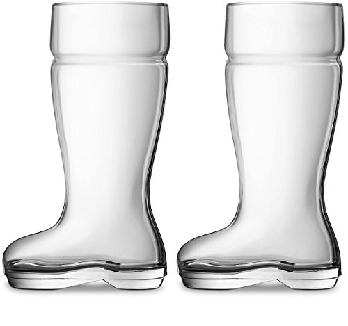 1 Liter Beer Boots Set of 2