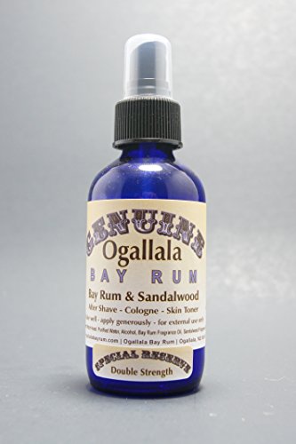Ogallala Bay Rum Spray Aftershave Double Strength (Bay Rum & Sandalwood)