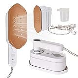 Modes Multiples : Avec 6 réglages pour différents types de tissus et 2 méthodes de repassage, il offre 8 options pour traiter parfaitement différents tissus, garantissant une vapeur sèche sans mouiller les vêtements, ce qui vous permet de repasser et de porter immédiatement vos vêtements