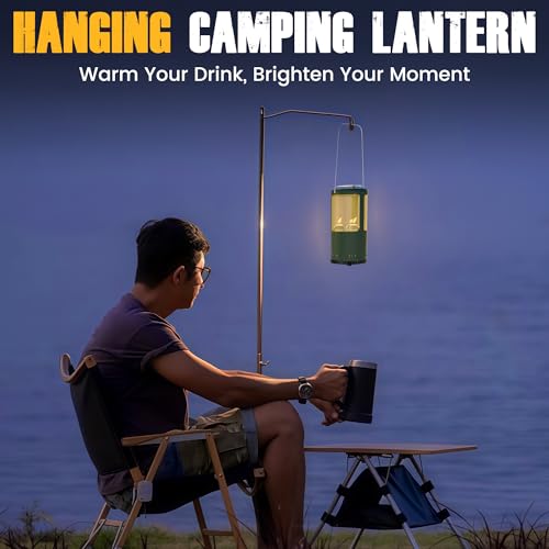 Outdoor Candle Lantern Holder for Real Candles (Candles Not Included) - Windproof Emergency Lantern with Handle, Safe for Camping, Blackouts, Decor - Survival Gear & Home Use - Image 5