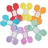 LG-Free 7pcs Colorful Four-Leaf Paper Garland Decorations Party Flower Poms Hanging Wall Decoration Garland for Birthday Nursey Wedding Baby Shower Party Home Decor (Four-Leaf)