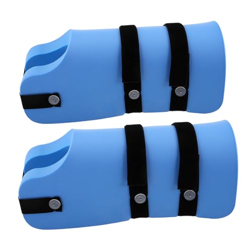 SUPVOX 2pcs Adjustable Foam Swim Cuffs for Water Aerobics Fitness Training Pool Equipment Resistance Bands for Rehabilitation Strength Building for Adults Seniors