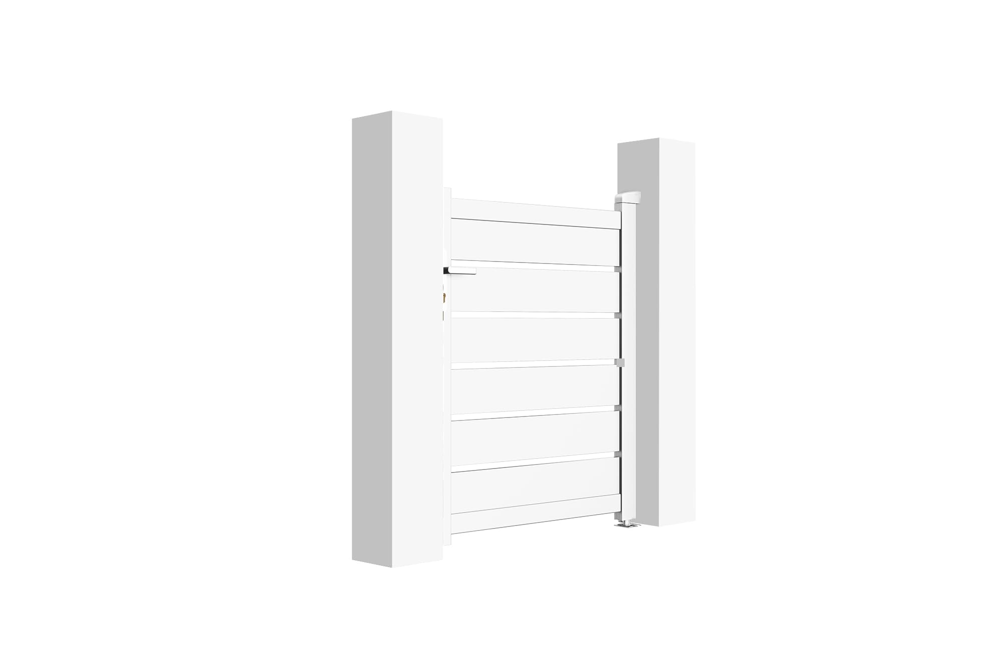 Casanoov Puerta peatonal blanco VOGEL 100P120