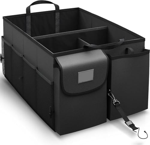 Trunk Organizer for SUV - Collapsible Car Organizer for Storage, ...