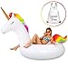 Produktbild SummerFan Einhorn Luftmatratze XXL 290 cm - Aufblasbares Einhorn - Riesen Einhorn Schwimmtier Aufblasbar