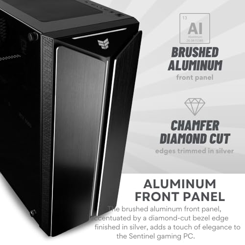 Image of Sentinel RTX 5080 16GB, 16-Core AMD Ryzen 9 9950X3D CPU, 64GB DDR5 RAM, 2TB Gen4 NVMe SSD, Gaming Desktop PC w /Windows 11 Pro, 3-Year Warranty, RGB Keyboard+Mouse, Internal Wi-Fi 7